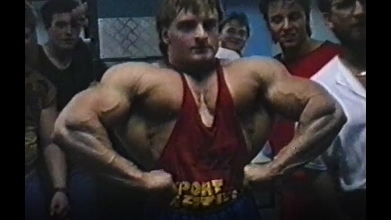 Junger Andreas Münzer zu Besuch im Sportstudio Haas – Amstetten 1988