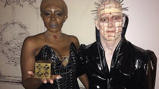 Pinhead and Cenobite Hellraiser Special Effects Makeup Halloween 2016
