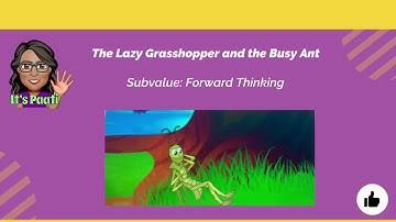 The Lazy Grasshopper and the Busy Ant