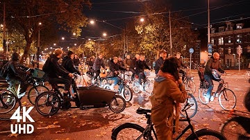 Amsterdam Chaotic Traffic Hour Intersection - Perfect Harmony (Binaural)