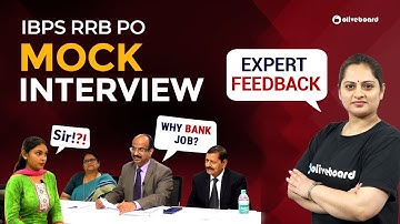 RRB PO Mock Interview 2024 | Met feedback van experts | Reactievideo door Harshita Ma