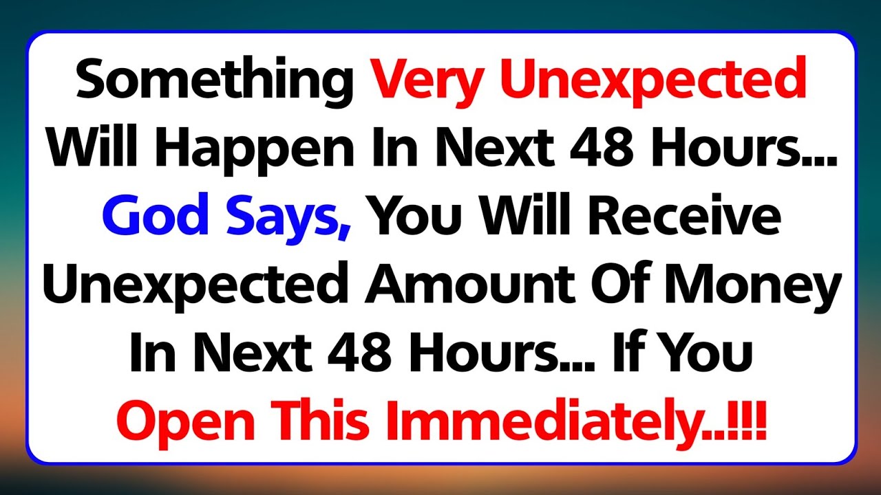 11:11🛑God Says, You Will Receive Unexpected Amount Of Money In Next 48 Hours...✝️ Gods Message #god