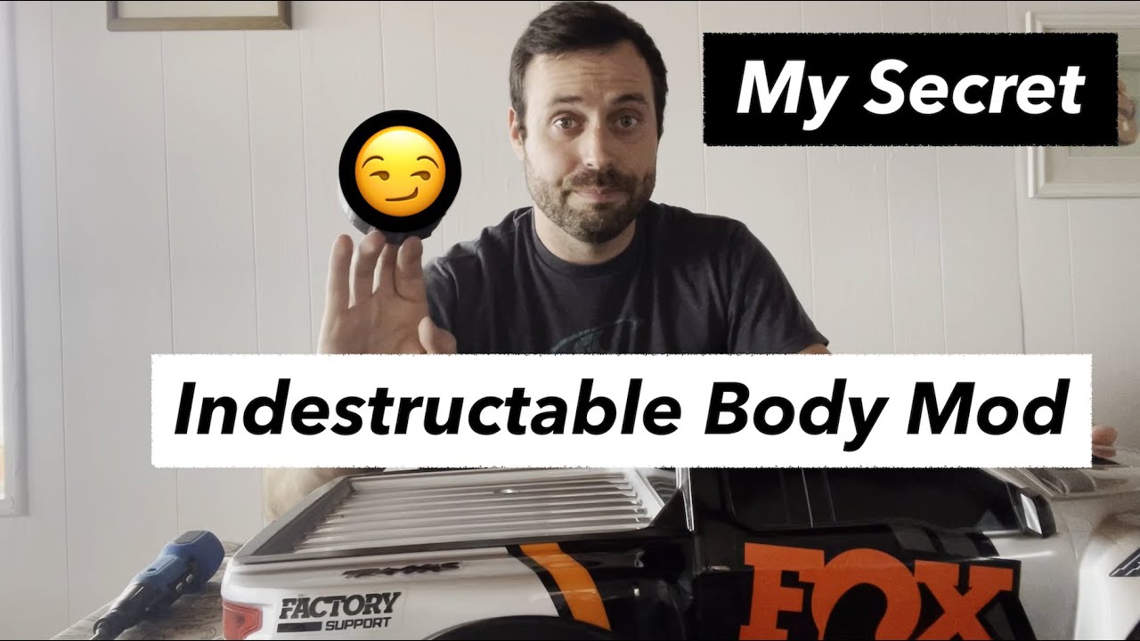 Super Strong RC Body Mod on my Traxxas Slash 2WD