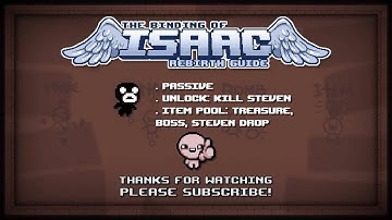 Binding Of Isaac: Rebirth Item Guide - Little Steven