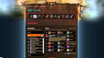 World of Warcraft: Mists of Pandaria - Death Knights Talents Explained - Zabermoul