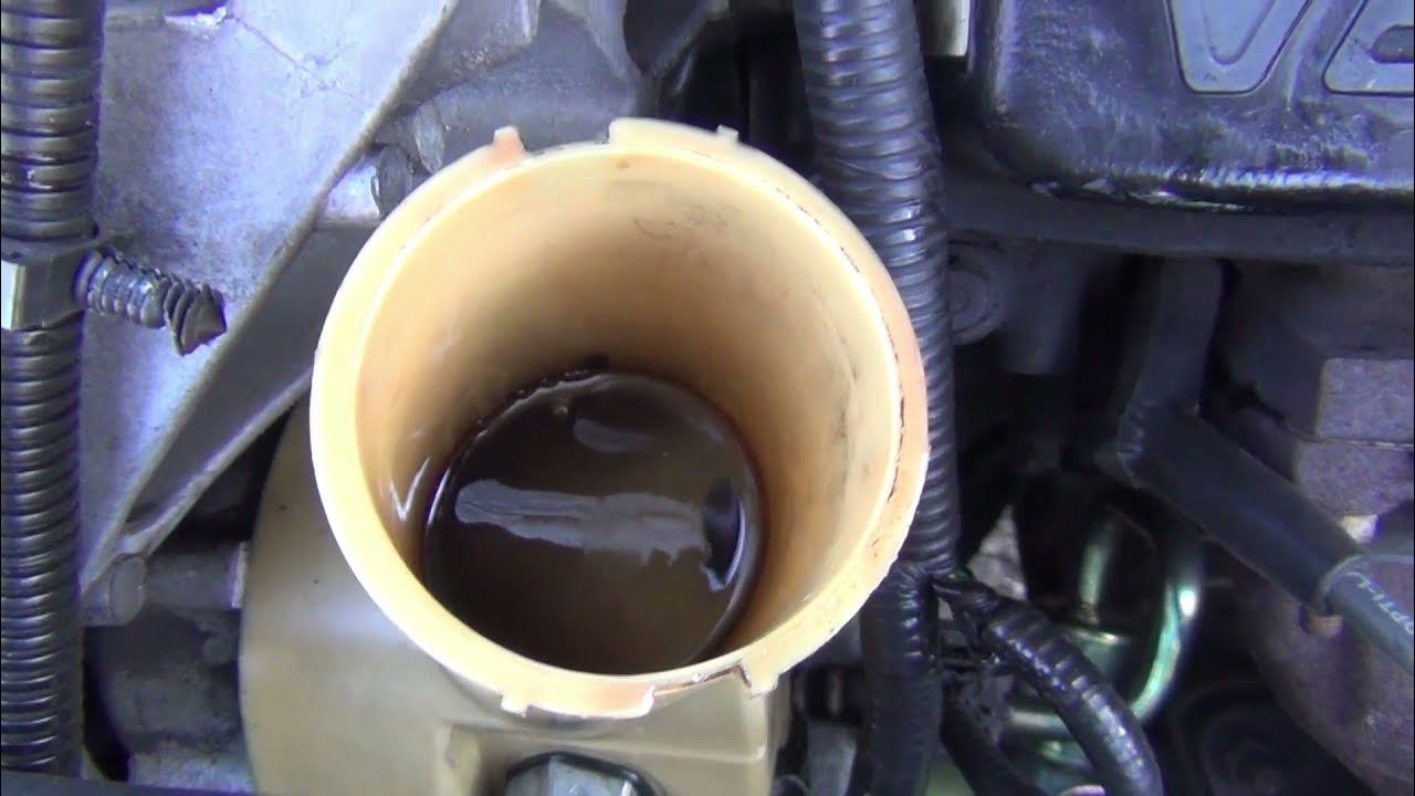 2001 Ford Taurus Power Steering Leak And Repair - YouTube