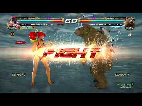 Raijin Josie VS Impatient Raijin Kuma Laggy PS4 v5 Tekken 7 20230624184049