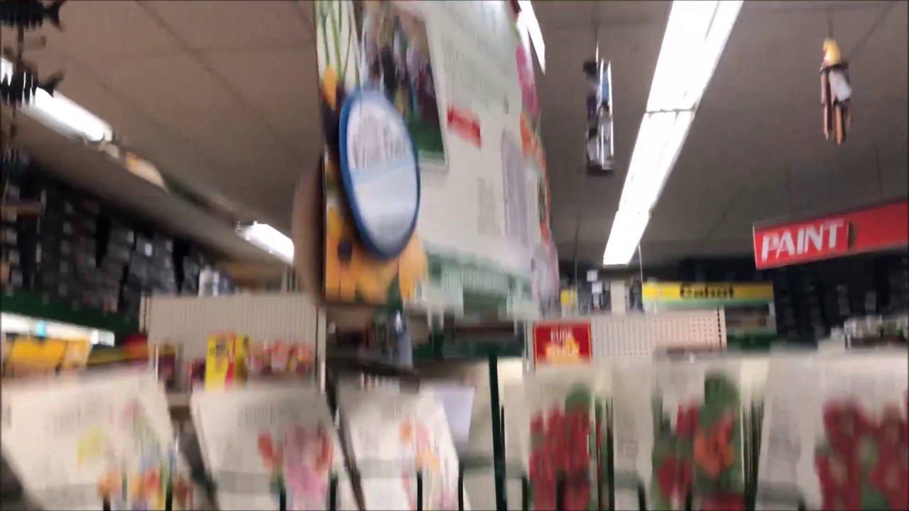 GARDEN SUPPLIES IN AT OUR LOCAL HARDWARE STORE - YouTube