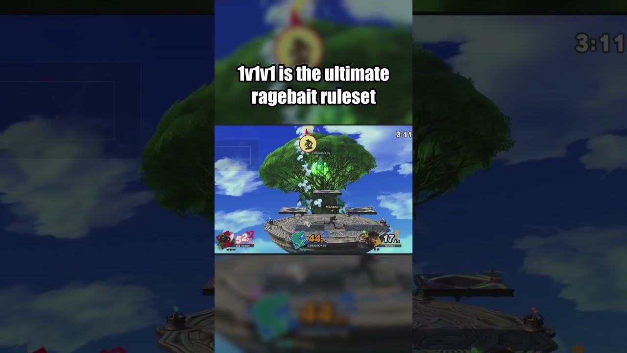 Самый большой свод правил для вызывающих ярость персонажей в Smash Bros 