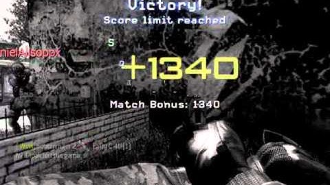 bobbin ruler 2 - MW3 AON Streak W/ Bouncing killcam