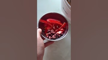 Ăn ớt chuông, đậu phộng, bắp cải #food #shorts #viralvideo