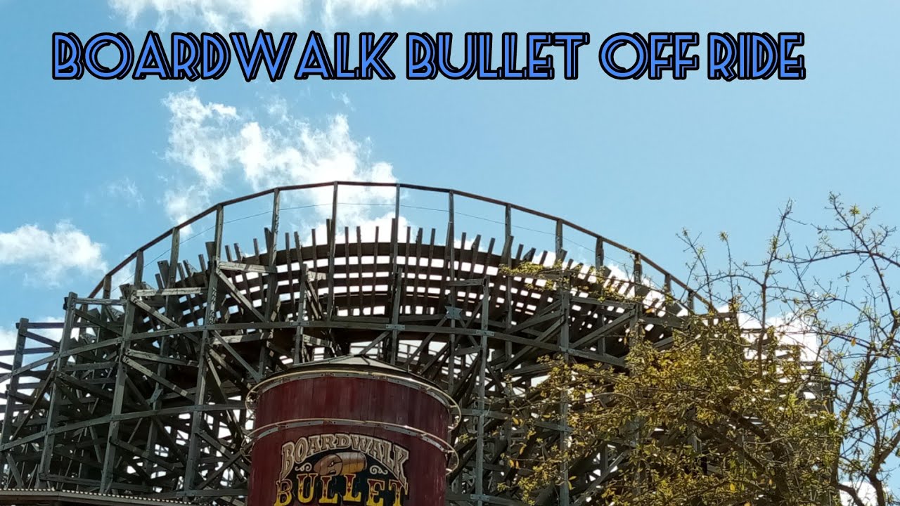 boardwalk bullet off ride footage - YouTube