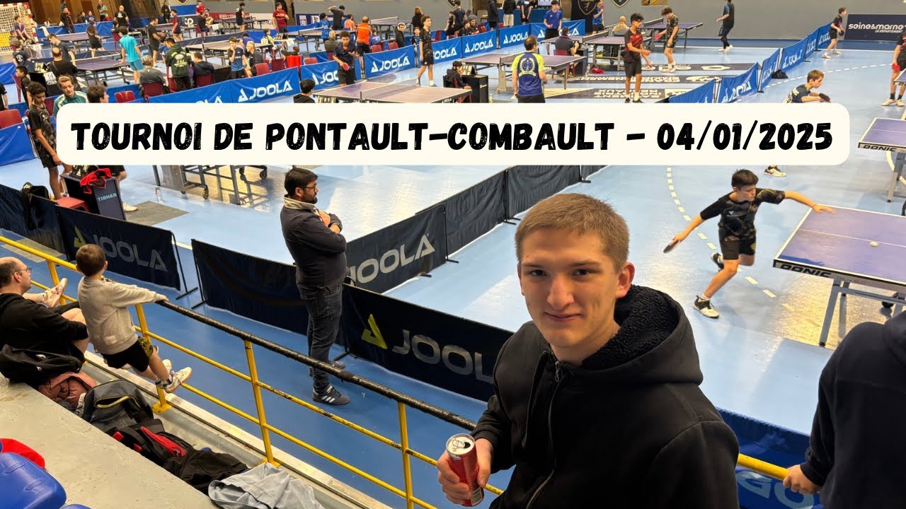 Samedi au Tournoi de Pontault-Combault avec un jeune de Melun ! 🔥🏓