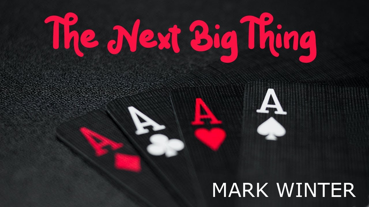 MARK WINTER - The Next Big Thing [Official Lyric Video]