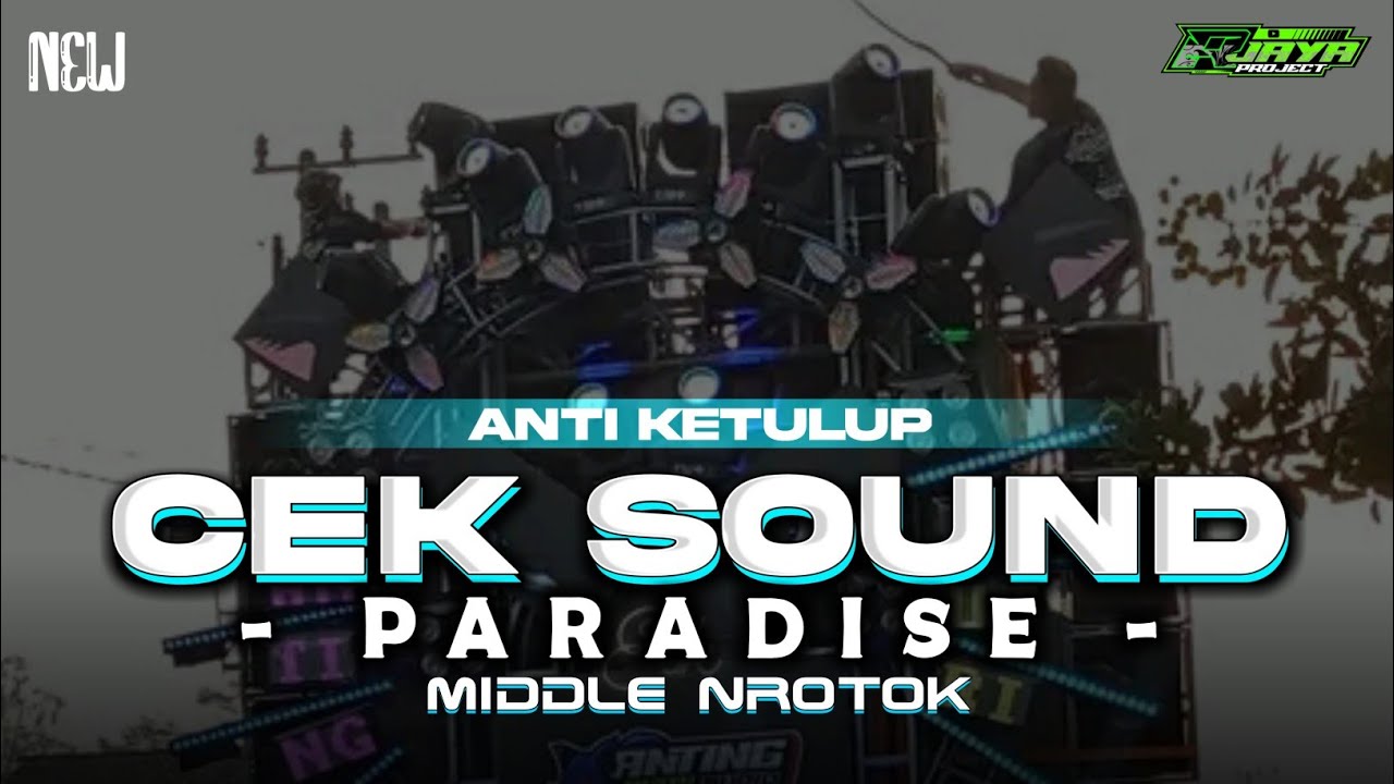 DJ CEK SOUND PARADISE MIDDLE NROTOK ANTI KETULUP 2K25
