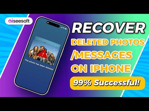 How to Recover Deleted iPhone Data WITHOUT Backup