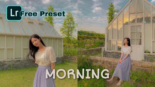 FREE PRESET | Tutorial Edit Foto Ala Selebgram | Morning filter | LIGHTROOM TUTORIAL