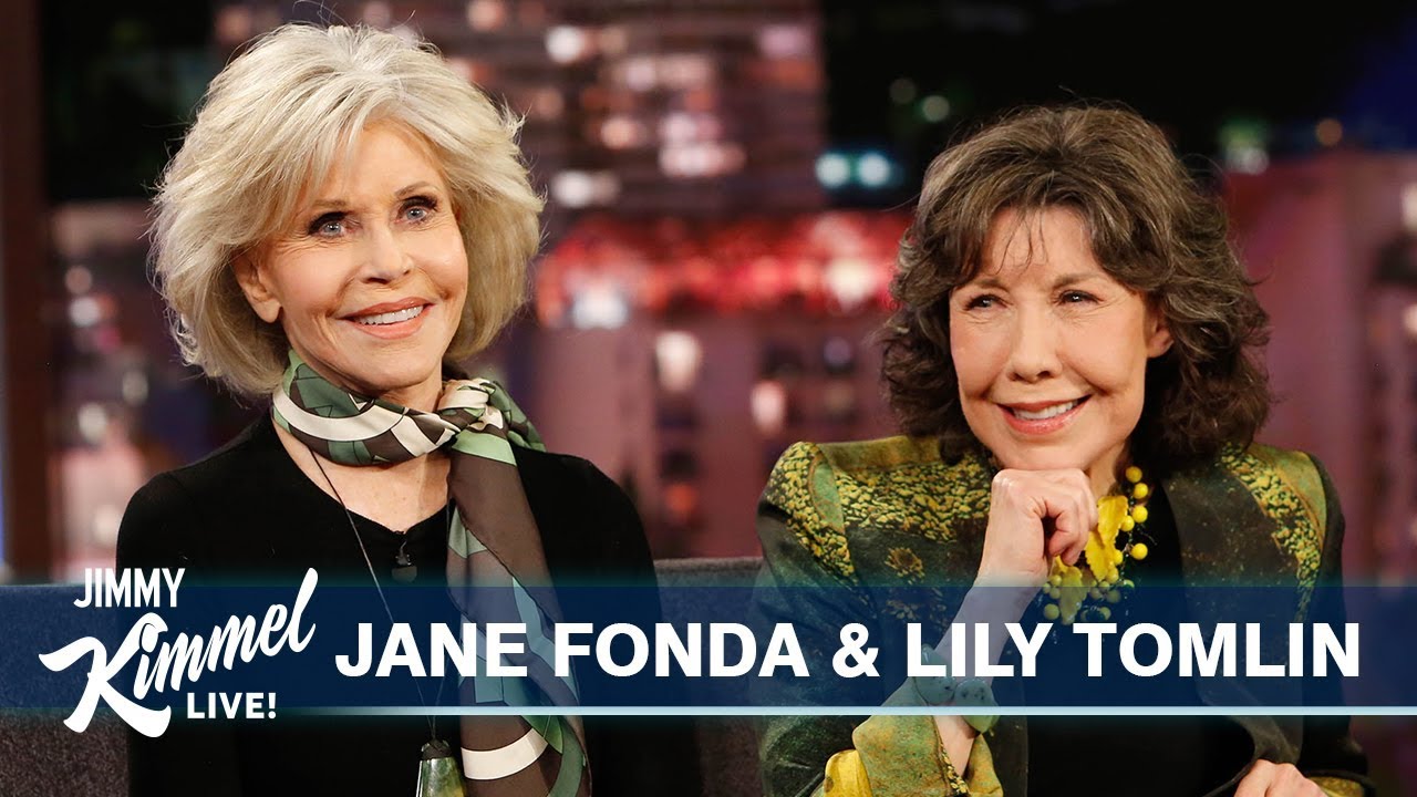 Jane Fonda Lily Tomlin On Being Arrested Grace And Frankie Youtube