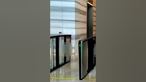 Automatic Fast Speed Slim Swing Barrier Turnstile Gate for Entrance Security Access Control