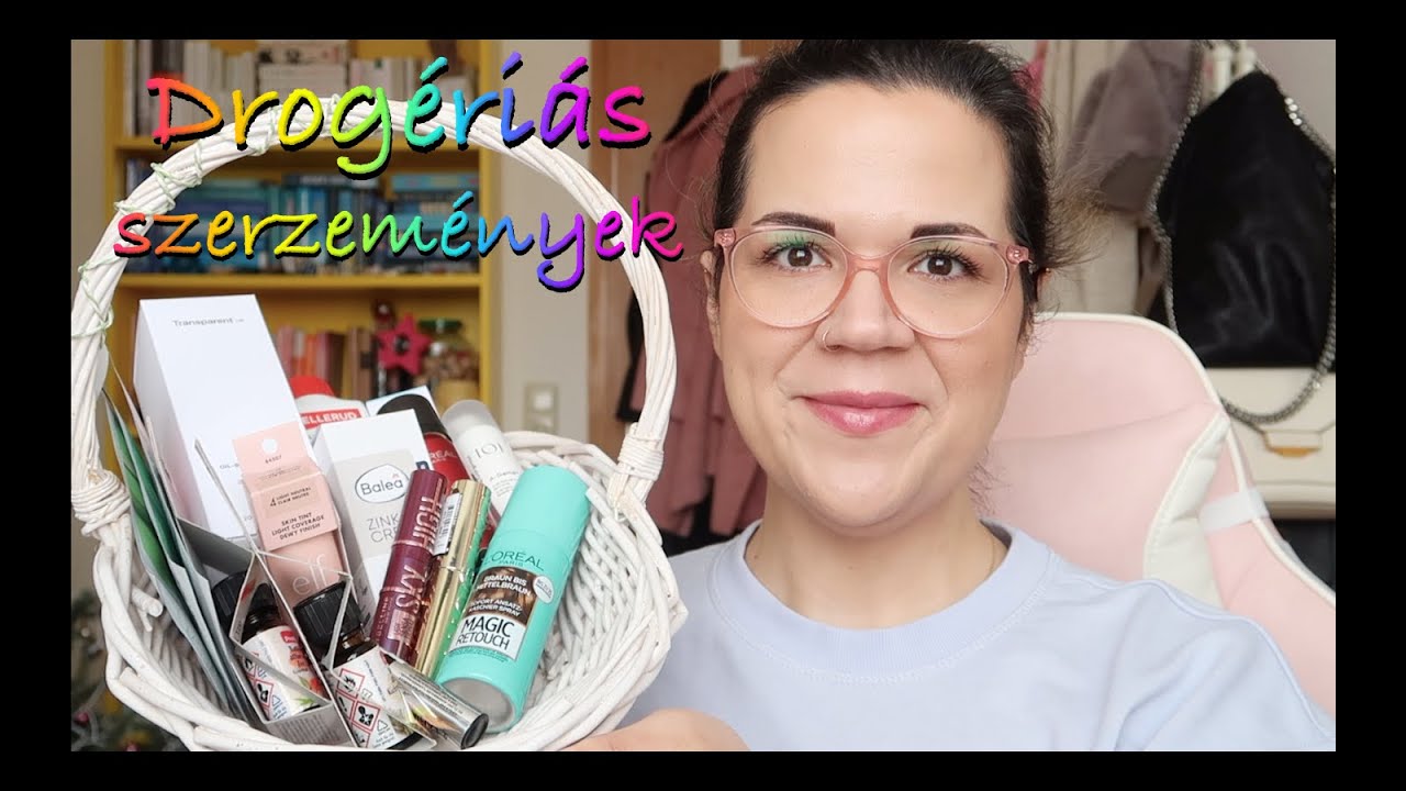 Drogériás szerzemények