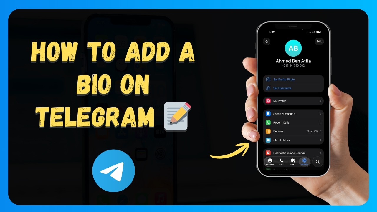 How to Add a Bio on Telegram 📝 [New 2026 Update] - YouTube