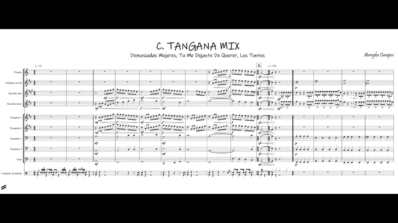 ARREGLO CHARANGA - C. TANGANA MIX