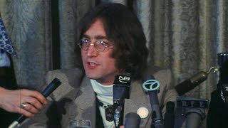 John Lennon & Paul McCartney Apple Press Conference (Color Footage, New York, May 14th, 1968)