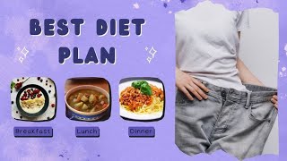 Easy Veg Diet Plan To Lose Weight Fast in 10 Days | Best Vegetarian Diet Plan For Fast Weight Loss