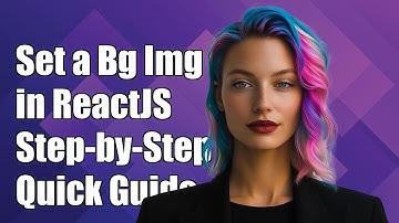 How to Set a Background Image in ReactJS: A Step-by-Step Guide
