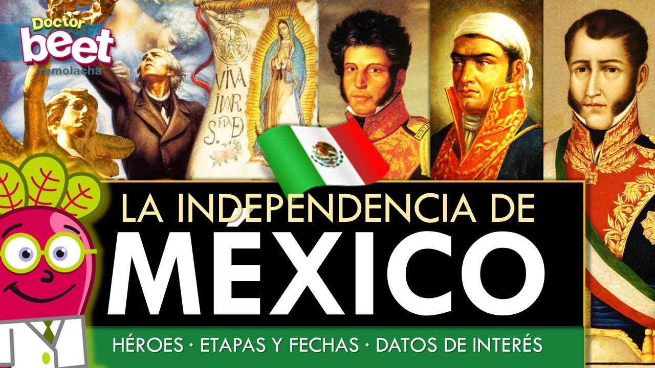 ???????? LA INDEPENDENCIA DE MEXICO Historia causa resumen - YouTube