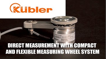 Direct measurement with compact and flexible measuring wheel system