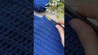 Beautiful Texture in Minutes #knitting #shorts #ytshorts @GharKiBunai