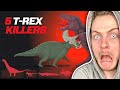 5 Dinosaurs that could KILL a T Rex! REACTION