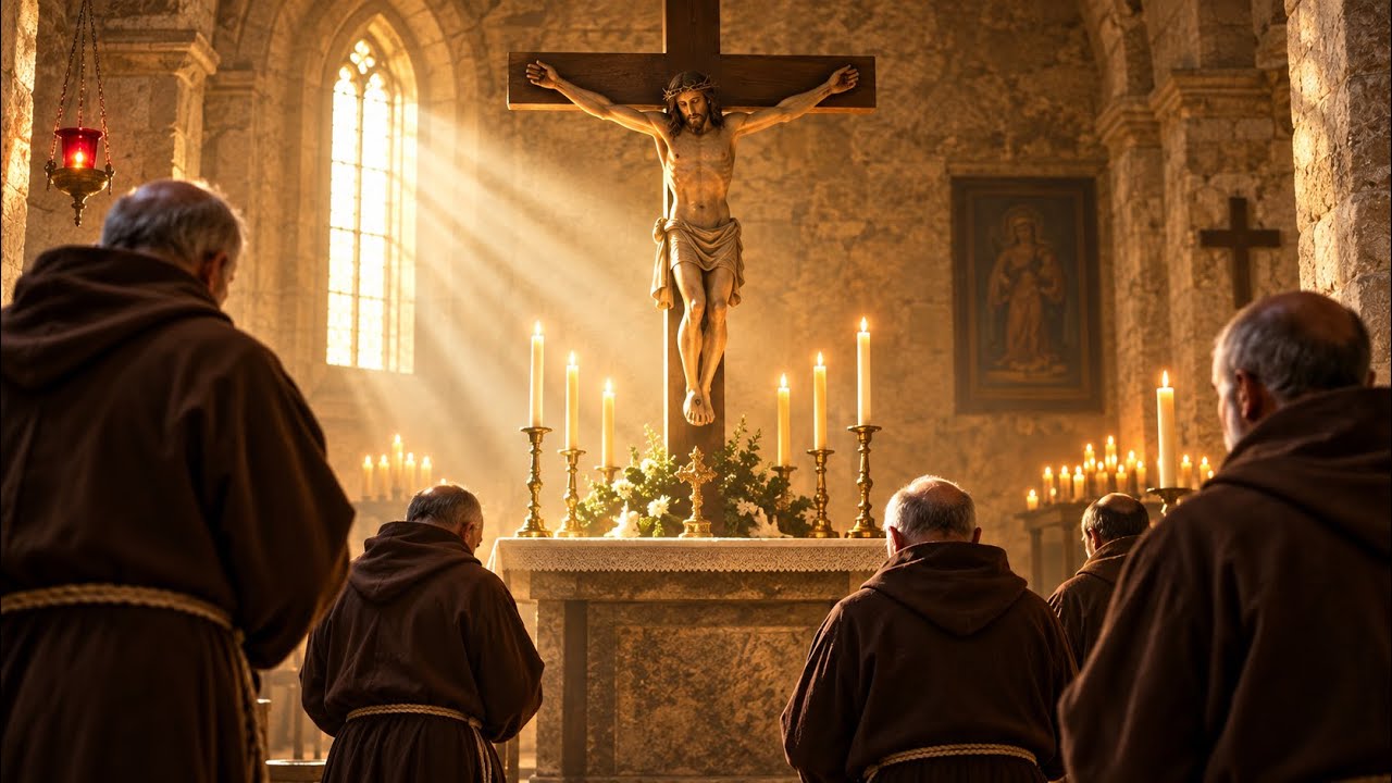 Gregorian Chants for Night Prayer & Divine Protection | Sacred Monastery Prayer
