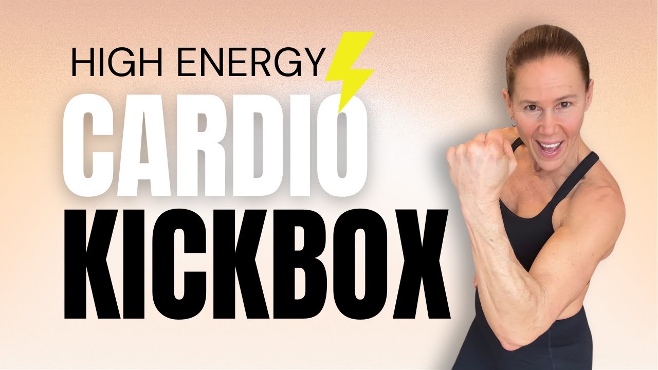 25 MIN High Energy Cardio Kickbox Fat Burn Workout YouTube