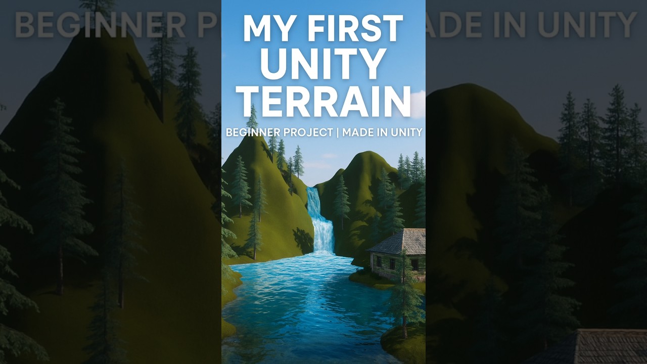 My First Unity Terrain Cinematic | Beginner Project