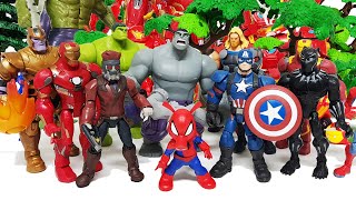 Hulk, Hulkbuster Go! Avengers, Spider-Man, Iron Man, Captain America, Thanos, Venom, Lego, Peppa Pig