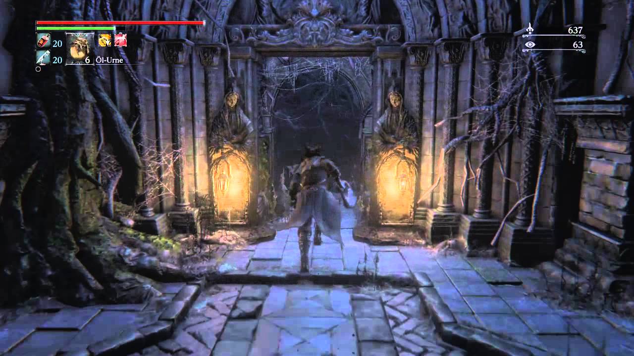 Bloodborne NG+ Chalice Dungeon Boss Untoter Riese