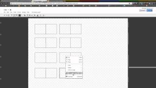 Create a seating plan in Google Drawing