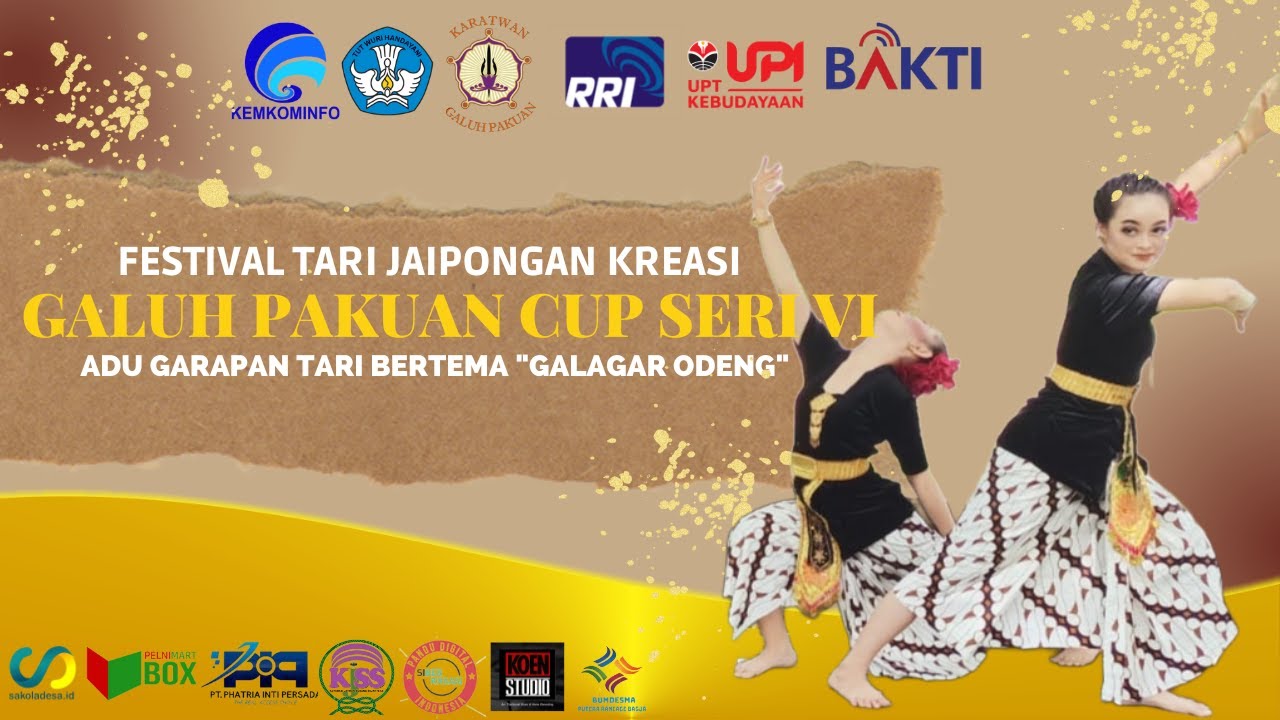 HARI KE 3 || FESTIVAL TARI JAIPONG KREASI GALUH PAKUAN CUP SERI IV || SELASA, 27 SEPT 2022