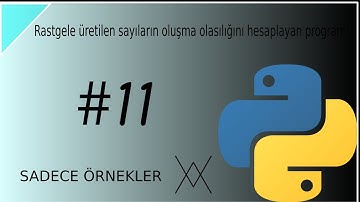 Python ile rastgele sayı üretme
