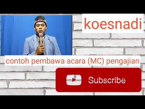 Contoh pembawa acara (MC) pengajian... - YouTube