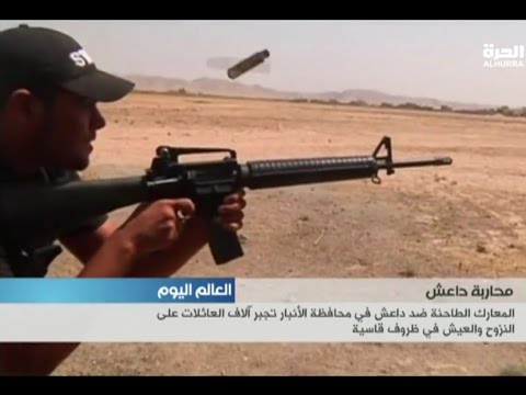 طيران التحالف الدولي يشن غارات وصفت بالأعنف على مواقع داعش