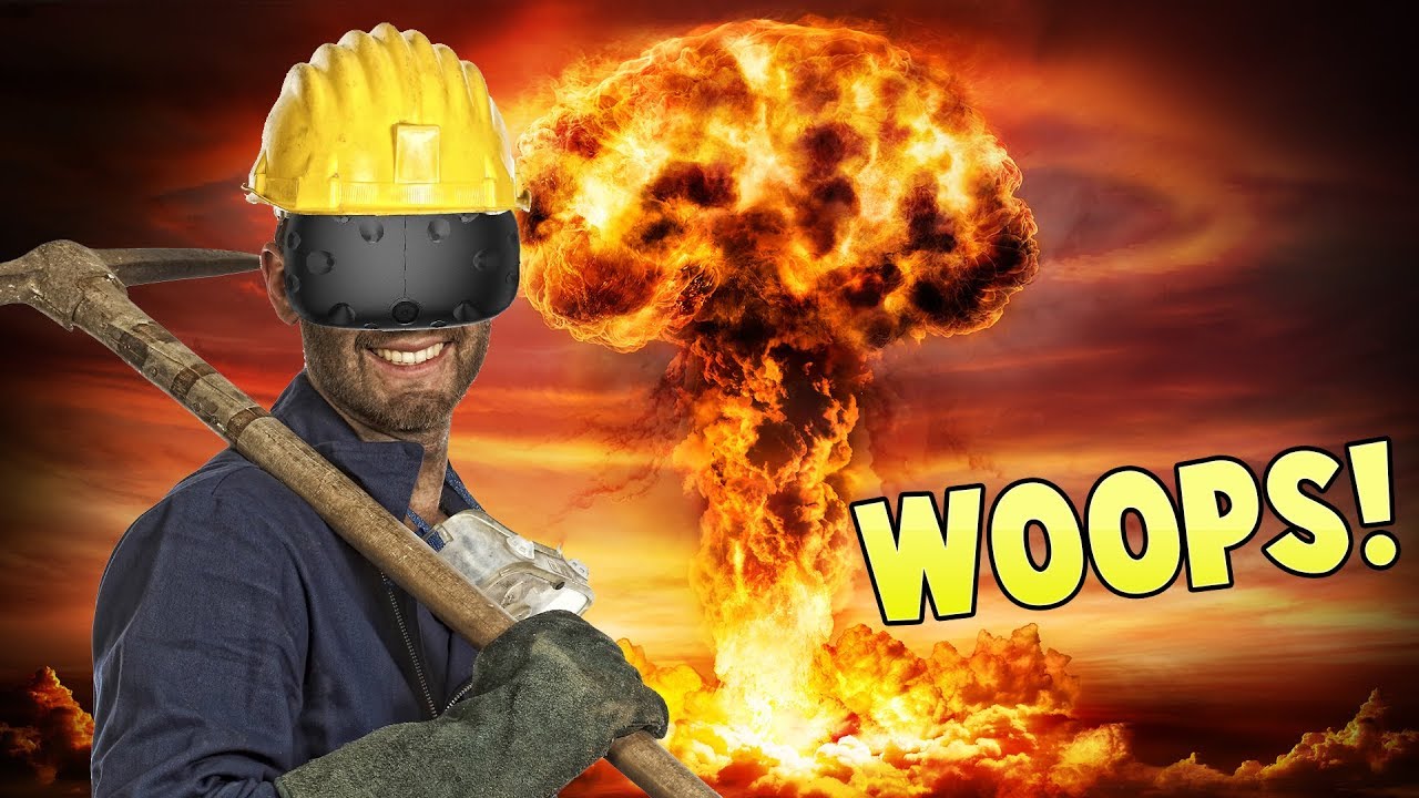 gaming logo END OF THE WORLD! - Mining In Virtual Reality - Cave Digger VR Gameplay