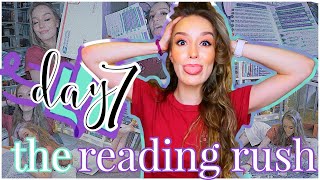 8 books in 7 days | I WON vlog day 7