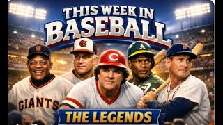 This Week in Baseball: The Legends | Willie Mays, Ted Williams, Pete Rose & More