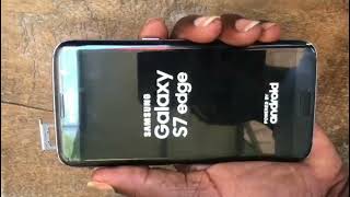 Samsung Galaxy S7 edge hard reset quickly