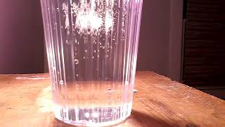Putting pixy stix in water