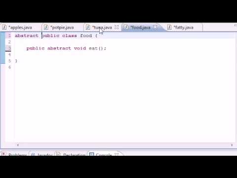 Java Programming Tutorial   58   Abstract and Concrete Classes