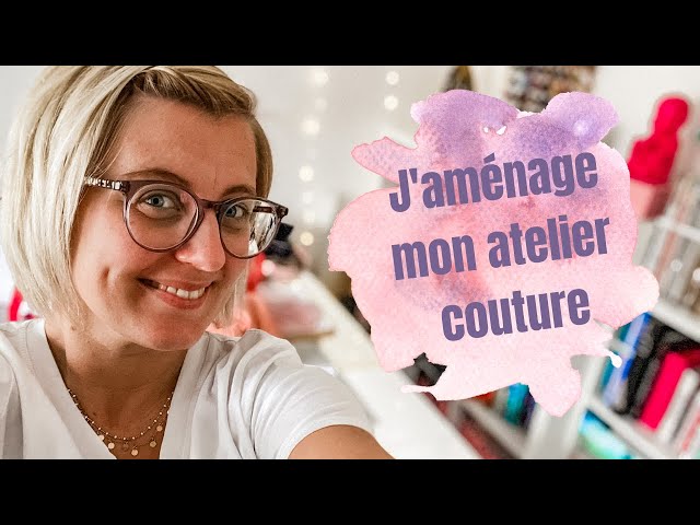 Mon atelier de couture « mobile » à la maison